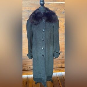 Beautiful Alexandre Wool and Moorbrook Cashmere coat made in England